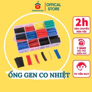Ống Co Nhiệt, Ống Gen Co Nhiệt Cắt Sẵn Để Bọc Dây Điện, Mối Hàn 127pcs; 164pcs; 328pcs; 530pcs Nhiều Màu SONHOUSE