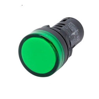 Pilot lamp สีเขียว ขนาด 22 mm ไฟตู้คอนโทรล LED power led AD16-22D/S AD16-22DS universal signal light