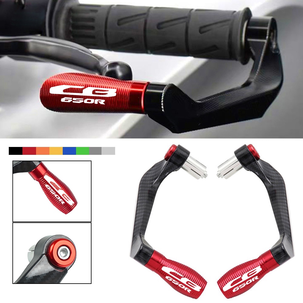 รถจักรยานยนต์สําหรับ HONDA CB650R CB 650R Lever Guard Hand Guard Handlebar Grips คลัทช์เบรคคันโยก