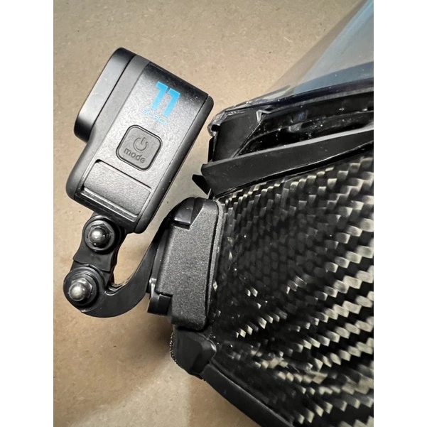 เมาท์ ติดหมวกกันน็อค Gopro action camera ส่งฟรี AGV Arai Shoei