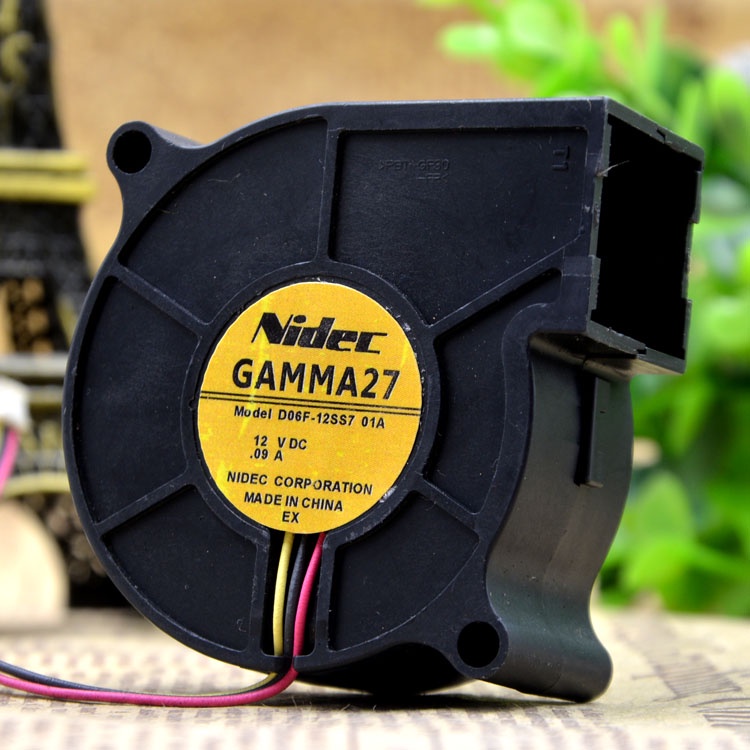 YTH GAMMA27 D06F-12SS7 6025 6CM 12V 0.09A COOLING FAN