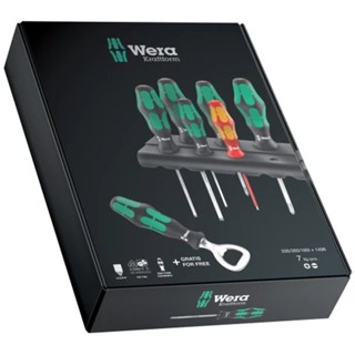 ชุดไขควง Wera 335/350/160i + 1496 Screwdriver Set + Bottle Opener