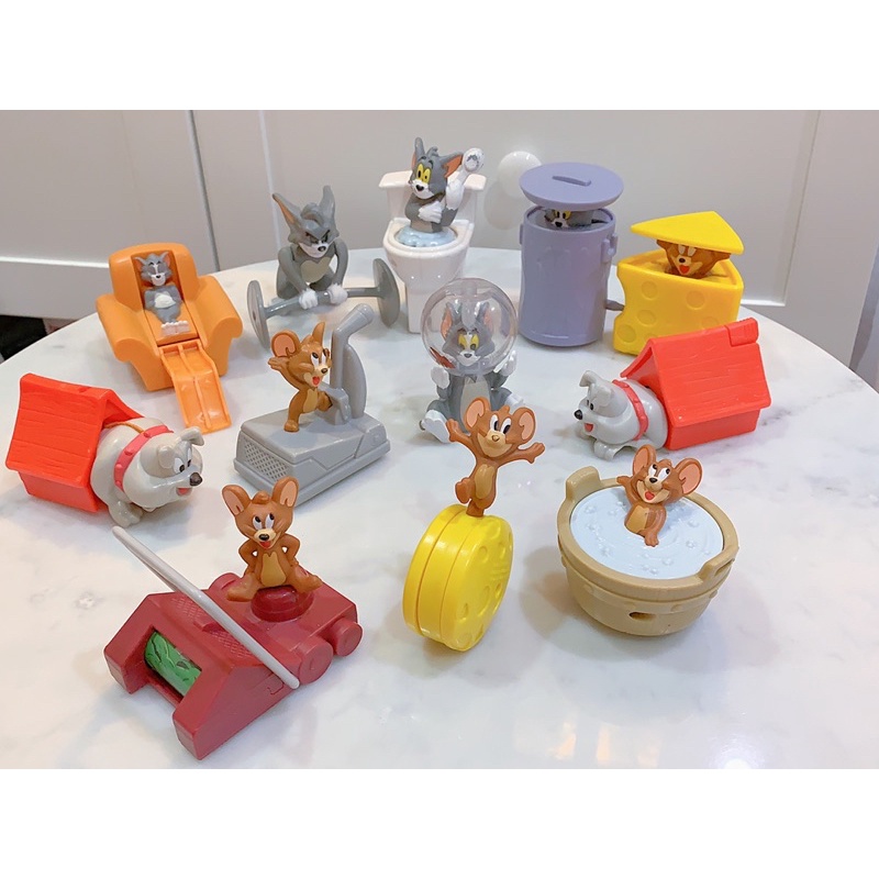 Tom & Jerry ของเล่น ทอมแอนด์เจอร์รี่ งาน McDonald’s 2021 มือสอง ของแท้อเมริกา