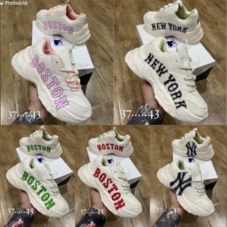 💫✨ New MLB BOSTON  รองเท้ากีฬารองเท้าอเนกประสงค์  สูง 6CMใน