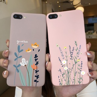 เคสโทรศัพท์มือถือ ซิลิโคนนิ่ม TPU กันกระแทก ลายไดโนเสาร์มอนสเตอร์ ดอกไม้น่ารัก สําหรับ Oppo A3S A5 AX5 A12E A 3S OppoA3S A3S A5 AX5 A12E