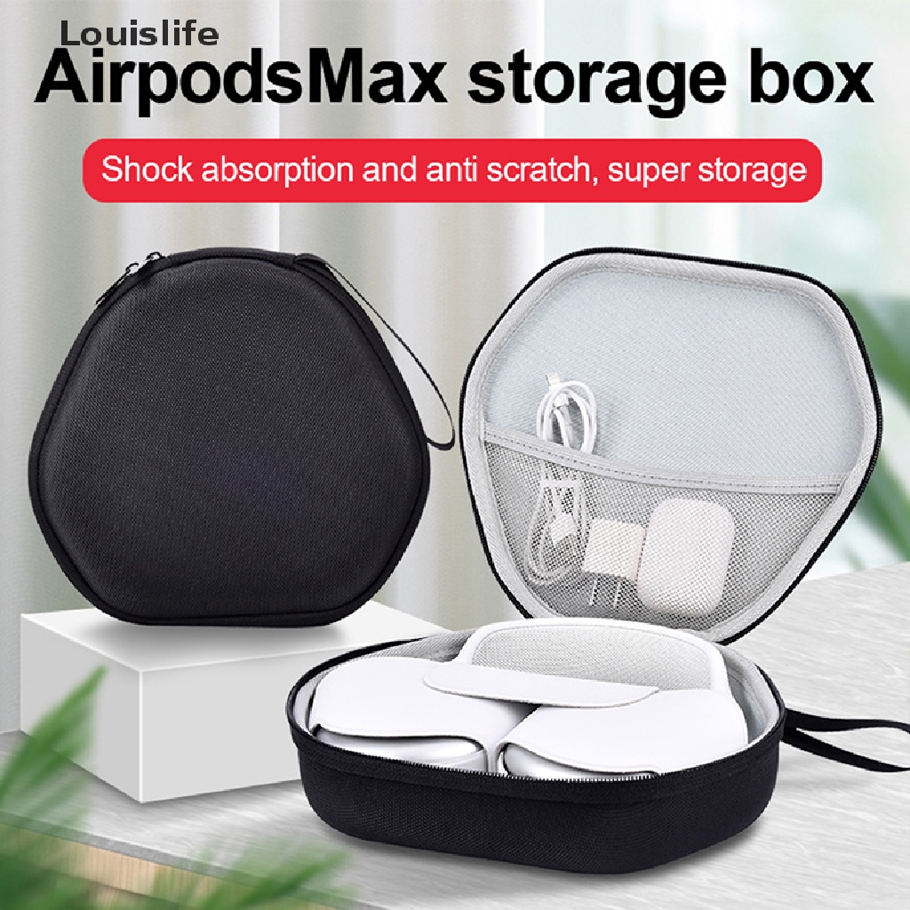 Llph กระเป๋าเคสแข็ง กันน้ํา พกพาสะดวก สําหรับ Apple AirPods Max