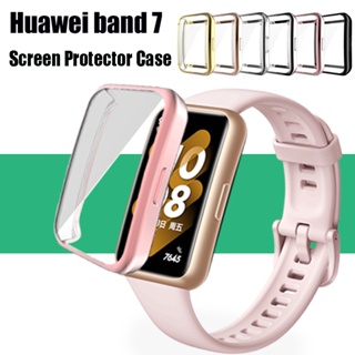 เคสป้องกัน สําหรับ Huawei band 8 7 6 ฝาครอบนาฬิกา แบบเต็มหน้าจอ สําหรับ Huawei band8 ตัวป้องกันหน้าจอสมาร์ทแบนด์