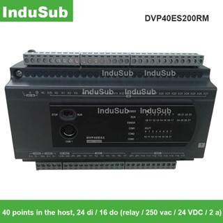 โมดูลควบคุมโปรแกรมดิจิทัล DVP40ES200RM PLC ES2