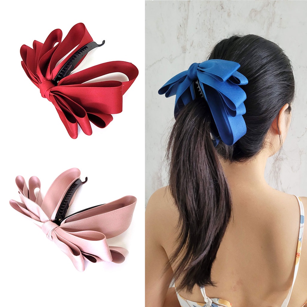 กิ๊บกล้วยเกาหลี Korean Cotton งานแฮนด์เมด โบว์ติดผม BunnyBow เกรดพรีเมียม ส่งสินค้าทุกวันค่ะ