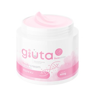 กลูต้าออราไวท์ครีม Gluta AURA WHITE body cream 400ml