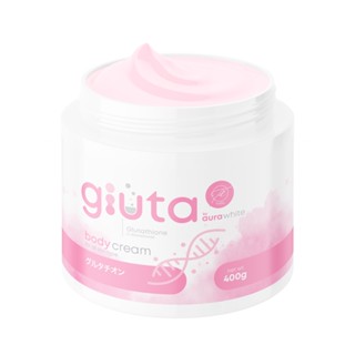 กลูต้าออราไวท์ครีม Gluta AURA WHITE body cream 400ml