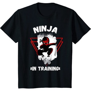 [COD]เสื้อยืด ลาย Ninja In Training - Perfect Ninja สําหรับเด็ก และผู้ใหญ่S-5XL