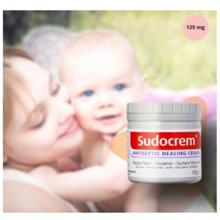 Sudocrem Sudo Cream Sudocream ซูโดครีม ซูโดเครม ขนาด125กรัม แก้ผื่นผ้าอ้อม ผิวแห้ง แก้ผดผื่นสำหรับทารกบำรุงผิวเด็กทุกวัย