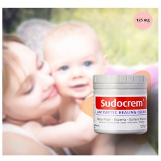 Sudocrem Sudo Cream Sudocream ซูโดครีม ซูโดเครม ขนาด125กรัม แก้ผื่นผ้าอ้อม ผิวแห้ง แก้ผดผื่นสำหรับทารกบำรุงผิวเด็กทุกวัย