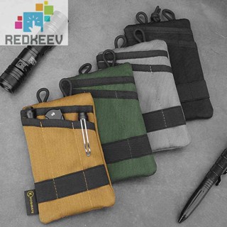Redkeev กระเป๋าเก็บกุญแจ อเนกประสงค์ ขนาดเล็ก EDC