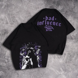 Gsc - BAD INFLUENCE เสื้อยืด โอเวอร์ไซซ์ ล่าสุด