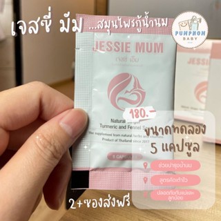 ขนาดทดลองสมุนไพรกู้น้ำนม Jessie Mum / เจสซี่มัม ของแท้100%