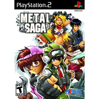 Metal Saga (USA) PS2 แผ่นเกมps2 แผ่นไรท์ เกมเพทู