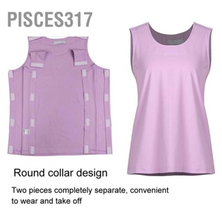 Pisces317 Adult Incontinence Sleeveless Nursing Clothes Patient Postoperative Care Waistcoat