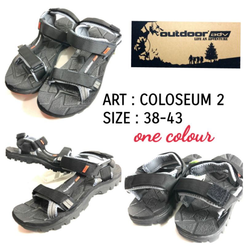 MOUNTAIN SANDALS BY OUTDOOR COLOSEUM 2 SIZE 38-43