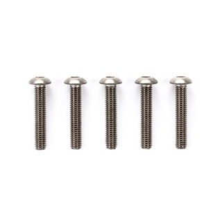 [ชุดแต่งรถบังคับ] TAMIYA 53533 OP.533 3x16mm Titanium Round Head Socket Screw (5pcs.) ชุดแต่งทามิย่าแท้ rc