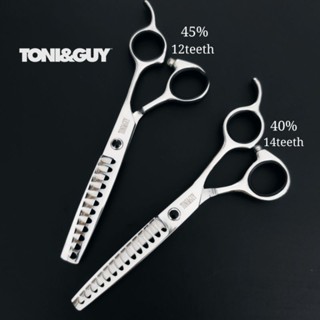 ถูก/แท้ กรรไกรฟัน กรรไกรซอยผม 12,14 ฟัน Toni&amp;Guy ขนาด 6 นิ้ว MADE IN JAPAN