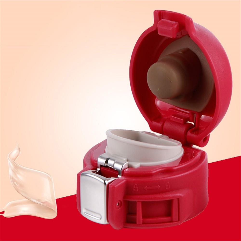 ฝาปิดกระติกน้ําร้อน ซิลิโคนใส พร้อมหลอดดูดน้ําร้อน สําหรับเด็ก - รูปที่ 3