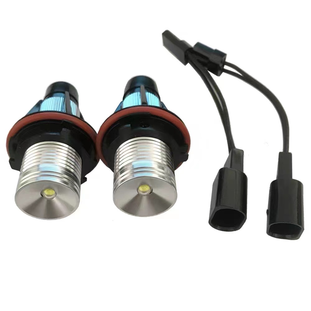 2PCS 6W 12V Led Angle Eye Marker Light Bulb For BMW E39 E53 E60 E61 E63 E64 E65 E66 E87 525i 530i xi