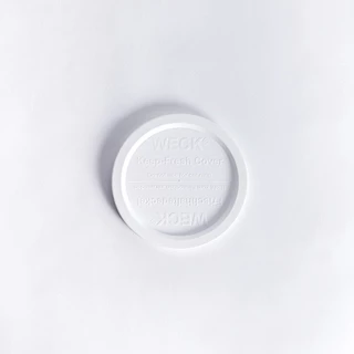 LIDS WHITE FOR WECK 1 PCS/BAG (ฝาพลาสติกสีขาวสำหรับขวดโหล WECK)