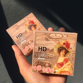 Gina Glam HD Cover Silk Three Colors Loose Powder (5.5gx3) G52 แป้งฝุ่นโปร่งแสง จีน่าแกรม