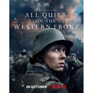 DVD All Quiet on the Western Front แนวรบด้านตะวันตก เหตุการณ์ไม่เปลี่ยนแปลง : 2022 #หนังฝรั่ง (ดูพากย์ไทยได้-ซับไทยได้)