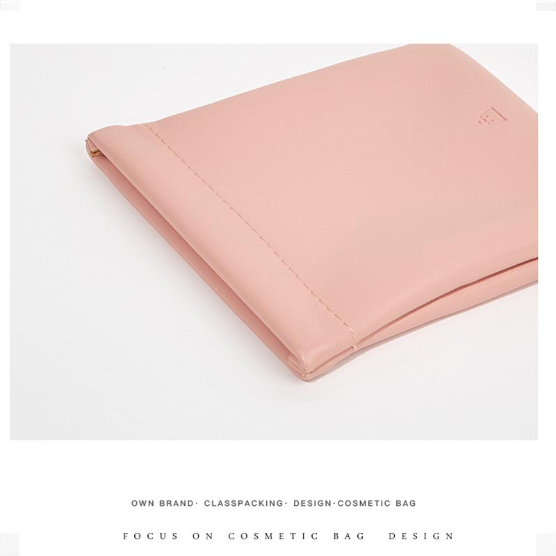 กระเป๋าใส่ลิปสติก กระเป๋าหนัง Pu กระเป๋าใส่เหรียญ ลิปสติก ผ้าอนามัย แบบพกพา สไตล์เกาหลี