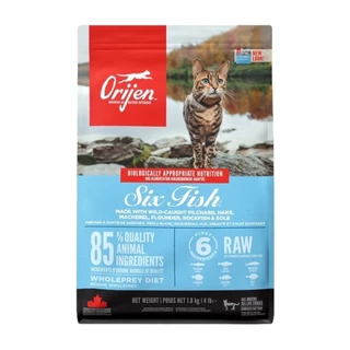 Orijen Premium CatFood ขนาด 4.5-5.4 กิโลกรัม อาหารแมวเกรดพรีเมี่ยม มีให้เลือก 5 สูตร {อาหารแมวเม็ด}