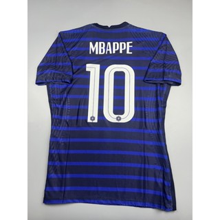 SALE !!! เสื้อบอล ทีมชาติ ฝรั่งเศส เหย้า Euro 2021 Player France Home  10 MBAPPE