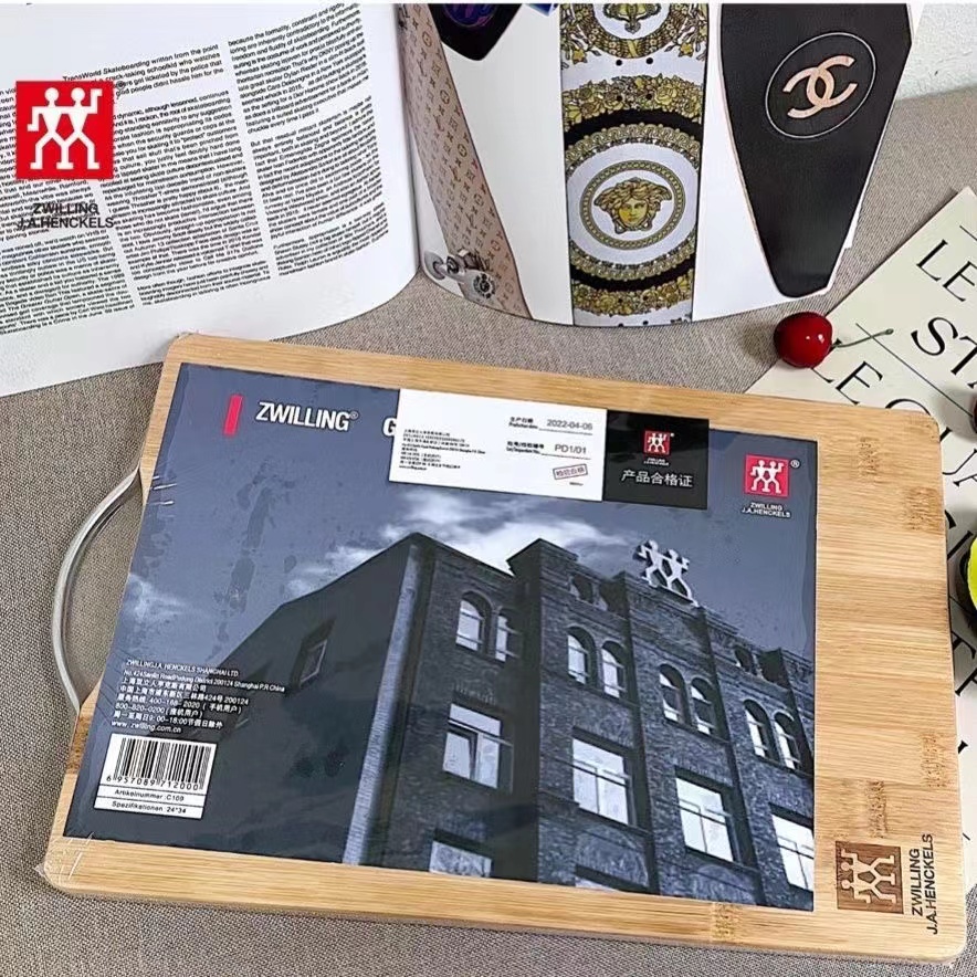 Zwilling ไม้ไผ่สองเขียงเขียงเขียงต้านเชื้อแบคทีเรียป้องกันสิ่งแวดล้อมรวดเร็วแห้งปฏิบัติลื่นป้องกันเช