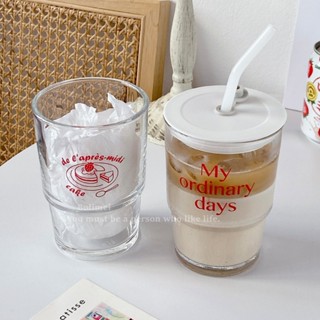 เซทแก้วใส my ordinary days/de lapres-midi cake