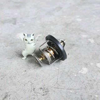 วาล์วน้ำ Mazda 2 09-12 องศา 82°c [kl01-15-171a],[wv52ma-82] เทียม เกาหลี