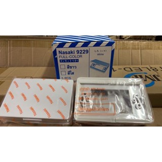 NASAKI-9229 หน้ากากปลั๊กสวิทซ์ แบบฝาใส แบบทึบ 3.5×5 นิ้ว หน้ากากกันน้ำ กันฝน พร้อมส่ง