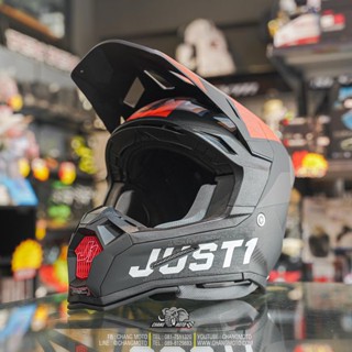 หมวกกันน็อค JUST1 รุ่น J22 Adrenaline สี Red Carbon