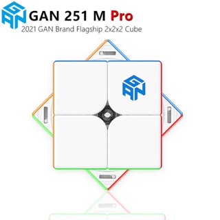 【COD】Gan 251 M Pro 2x2x2 ลูกบาศก์แม่เหล็ก ไร้สติกเกอร์ ไร้ตะกั่ว แม่เหล็กปริศนา ลูกบาศก์อากาศ ของเล่นสําหรับเด็ก