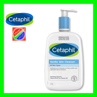 CETAPHIL GENTLE SKIN CLEANSER 1 LITRE (หมดอายุ 12/2024)  เซตาฟิล เจนเทิล สกิน คลีนเซอร์