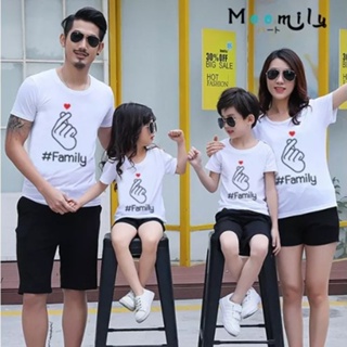 เสื้อยืด พิมพ์ลาย FAMILY COUPLE FAMILY COUPLE สําหรับครอบครัว แม่ และเด็ก และผู้ใหญ่