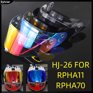 [sylviar] Hj-26 แว่นตาหมวกกันน็อค เลนส์วิสัยทัศน์กลางคืน สําหรับ Rpha11 Rpha70