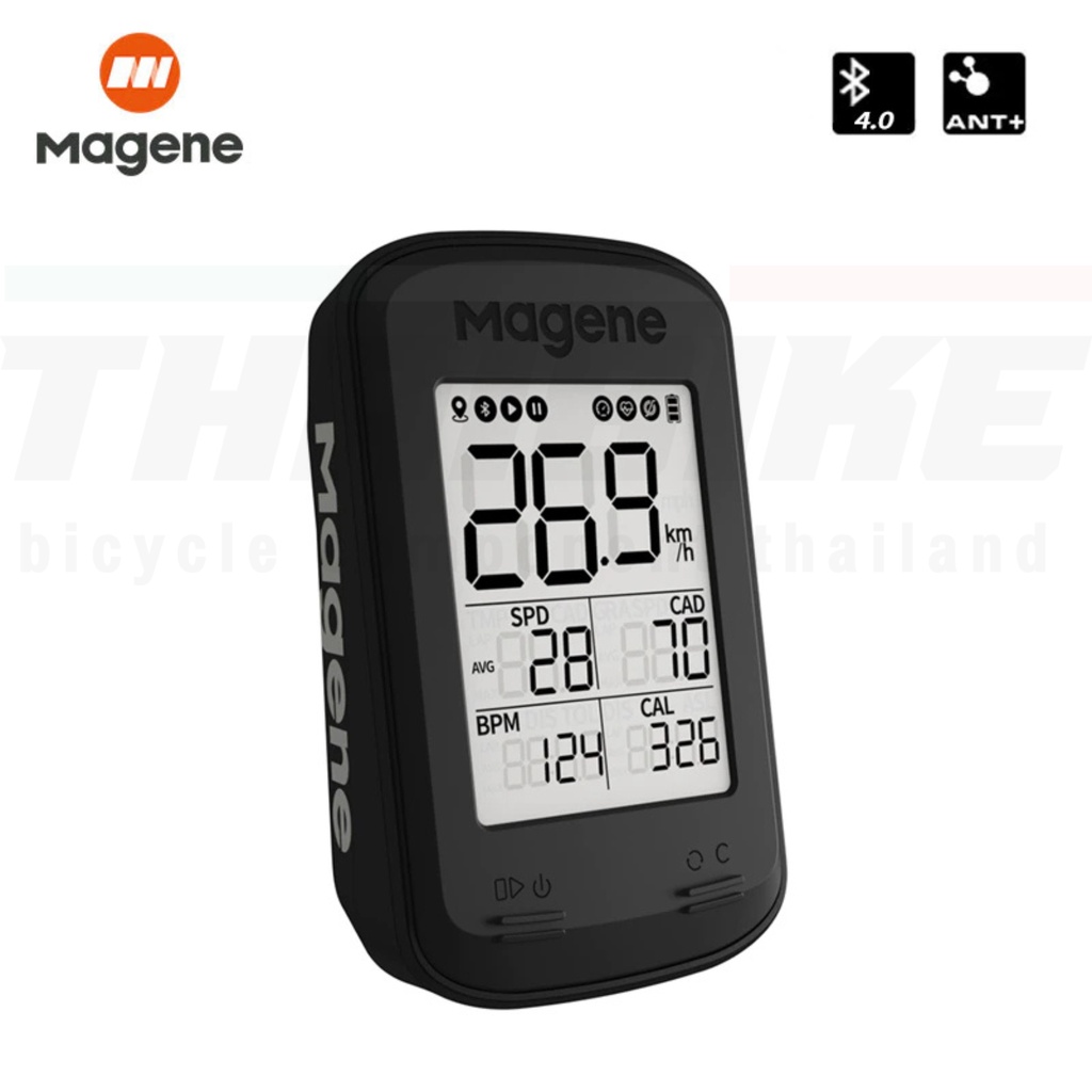 ประกันศูนย์ไทย Magene C206 / C206 Pro ไมล์จักรยาน GPS กันน้ำ วัดความเร็ว