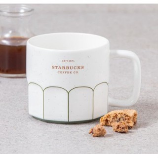 🎀 【Last Chance!!! พร้อมส่ง】 2021 แก้วสตาร์บัคส์เกาหลี Starbucks Korea Autumn Line Sandy Ceramic Mug 355ml/ 12oz