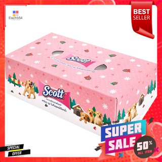 สก๊อตต์ กระดาษเช็ดหน้า 115 แผ่น คละแบบScott Facial Tissue 115 Sheets Assorted Styles