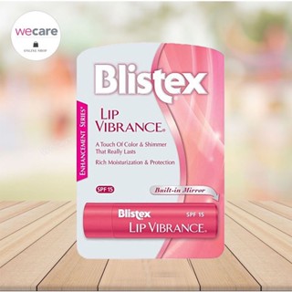 Blistex Lip Vibrance SPF15 ขนาด 3.69 กรัม (1แท่ง) ผลิตภัณฑ์สำหรับริมฝีปาก สีแดง