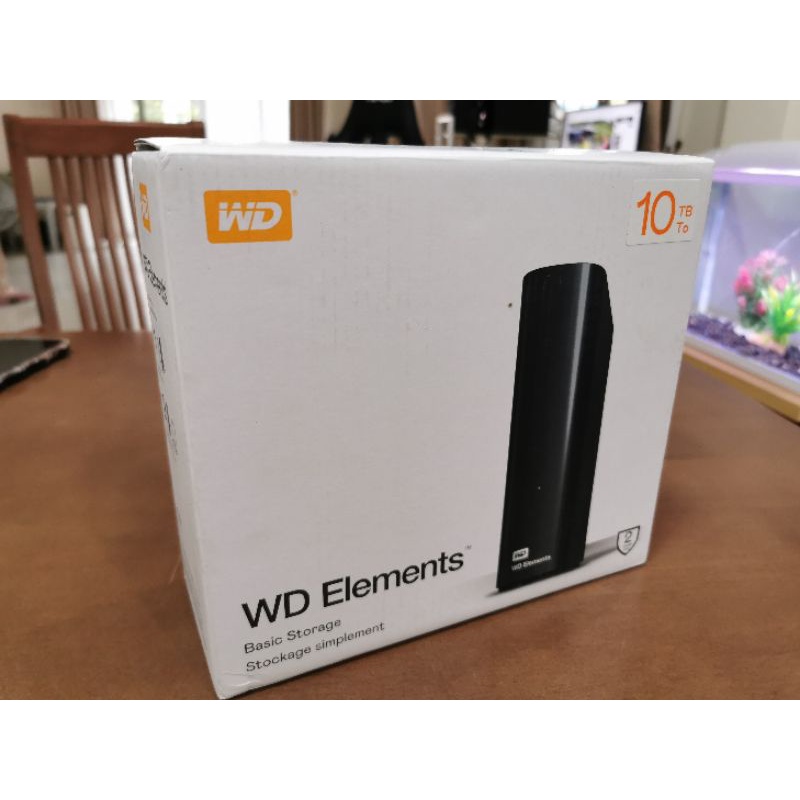 External Harddisk WD Elements 10TB