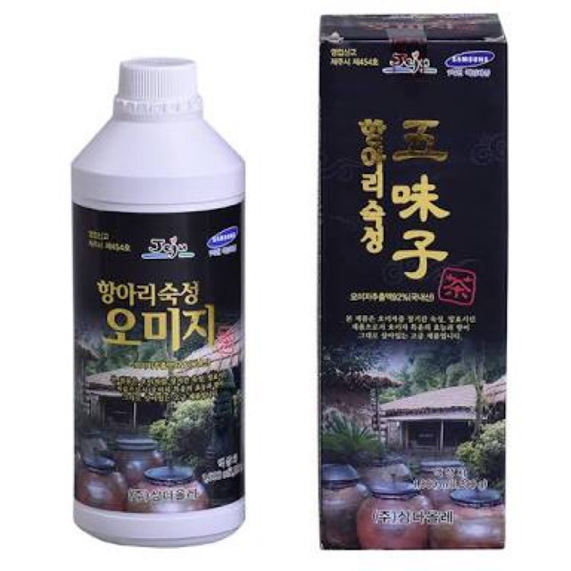 (EXP 06/24)🇰🇷 Omija น้ำสมุนไพรตระกูล berry โอมิจาเกาหลี Jeju Omija 1000ml ของแท้แน่นอนจากเกาหลีใต้