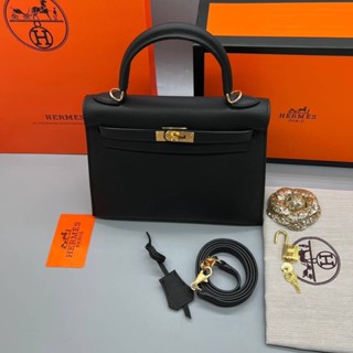 กระเป๋า Hermes งานออริหนังแท้ เทียบแท้  size 25cm งานสวยมาก